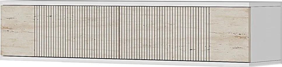 Corsa 120 - White, Travertine