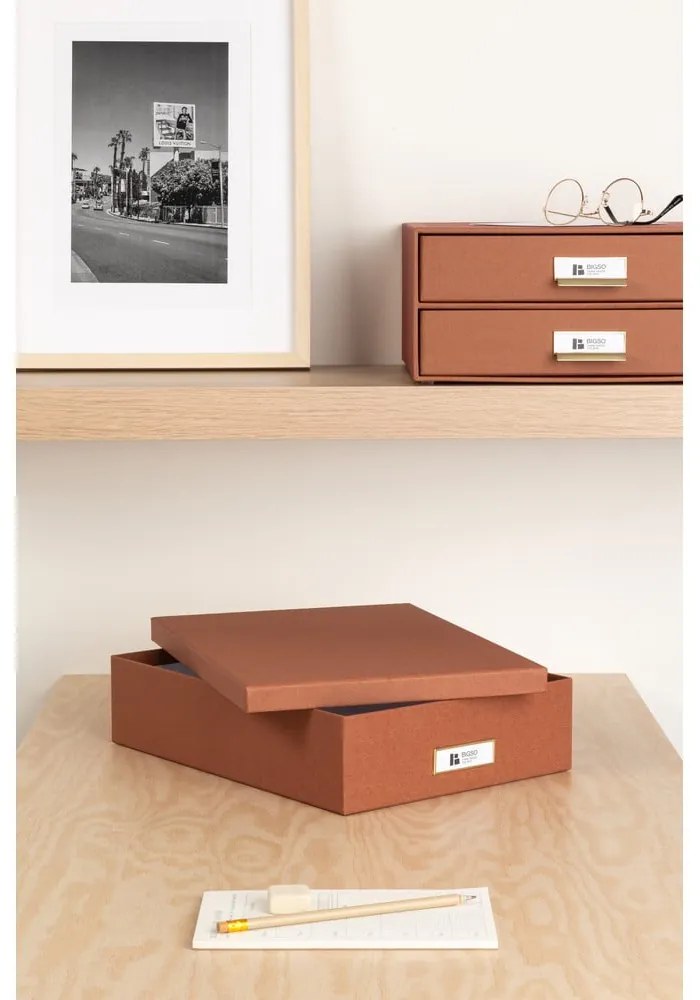 Karton rendszerező dokumentumokhoz Oskar Restore Paper Laminate – Bigso