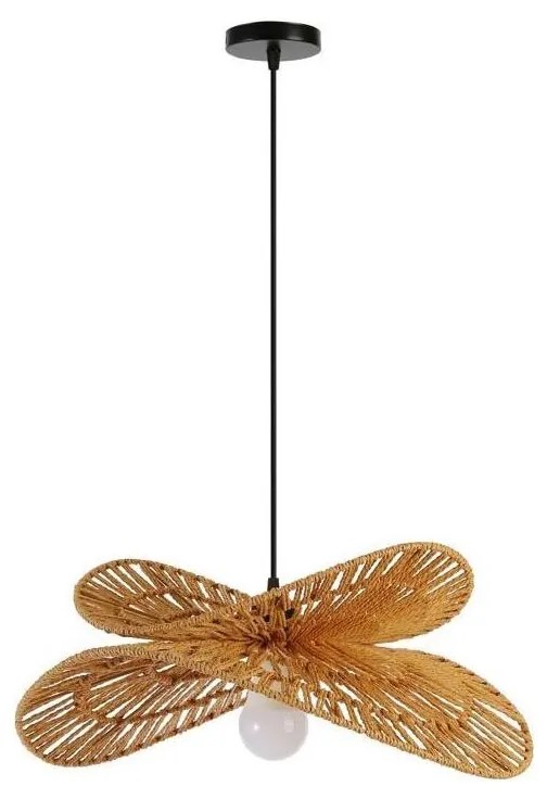 Immax Immax 08265L - Csillár zsinóron MARIPOSA 1xE27/40W/230V átm. 50 cm juta IM1355