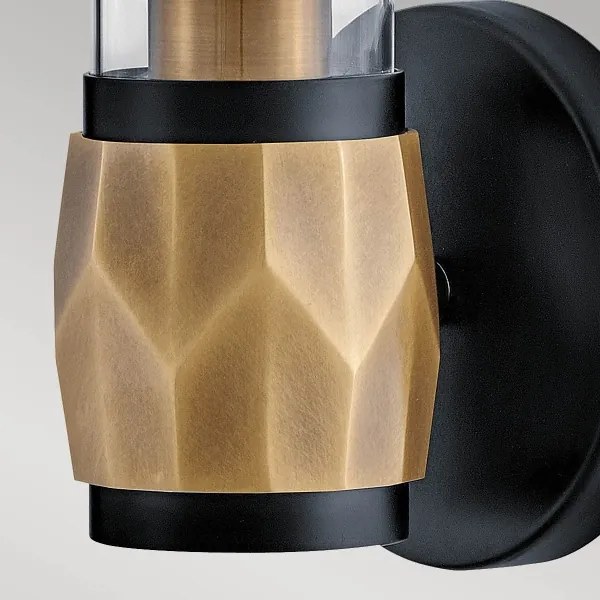 Hinkley HK-ELLISON1-BK-HB -Fürdőszobai lámpa ELLISON 1xE27/40W/230V IP44 arany