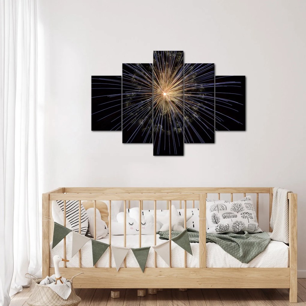 Tűzijáték képe (150x105 cm)