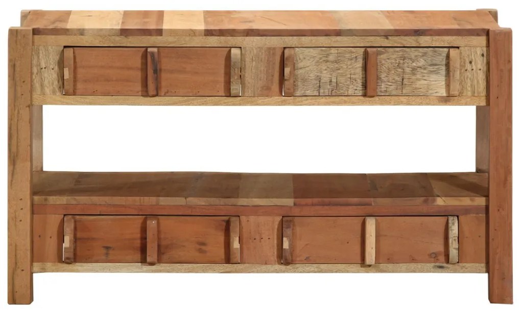 TV állvány 83x33x46 cm Tömör újrahasznosított fa