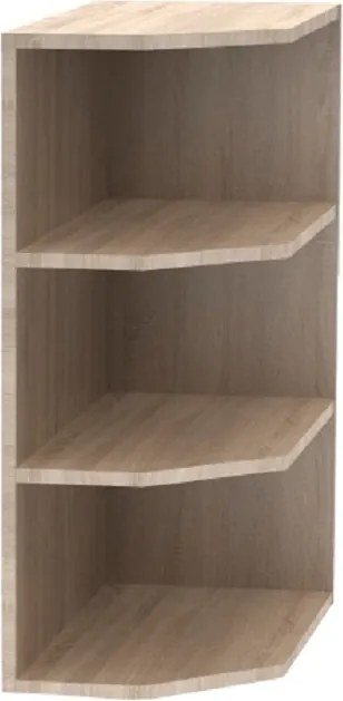 Befejező felsőszekrény, tölgy sonoma, univerzális, NOVA PLUS NOPL-003-OH