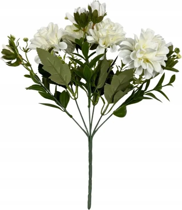 Ón csokor 32 cm fehér