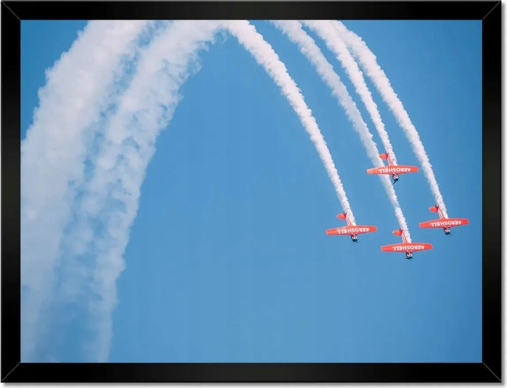 Poszterek keretben 40x30 Repülőgépek Repülőgép