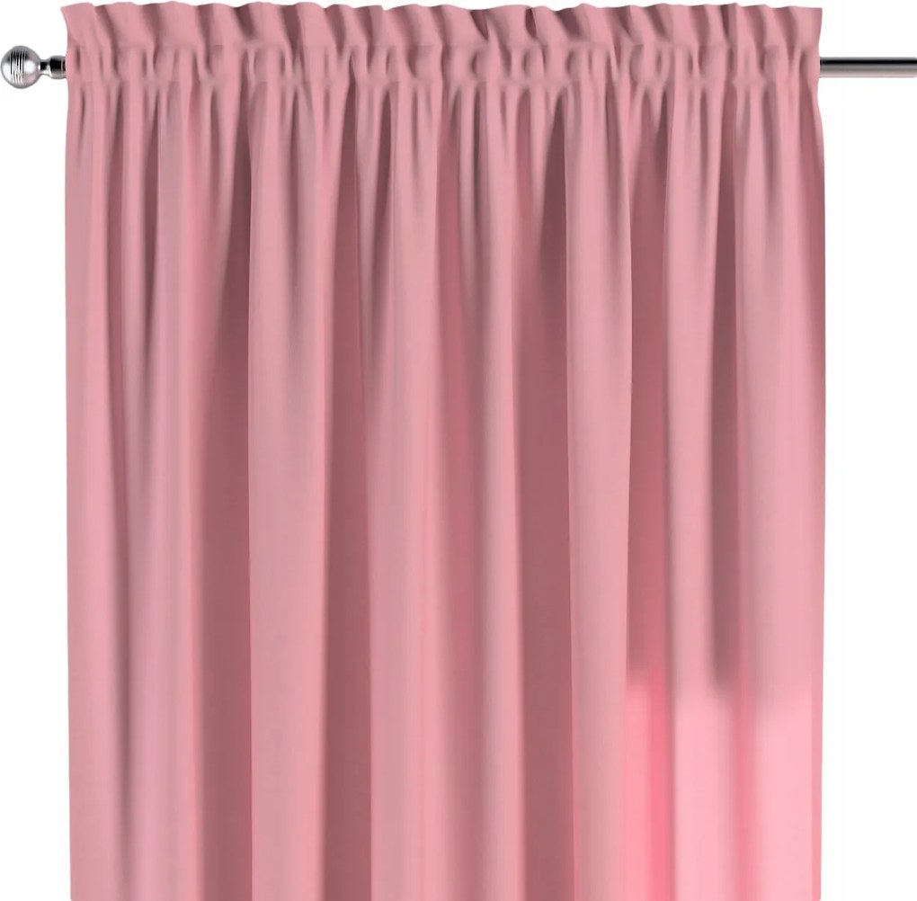 Dekoria Csatornafüggöny frufruval 1 db 130x260cm rózsaszín árnyalatok