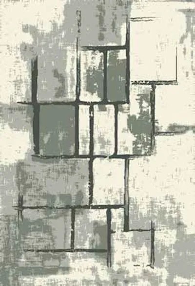 New Look Szőnyeg Avantgárd Stílusban 160X230 Szürke