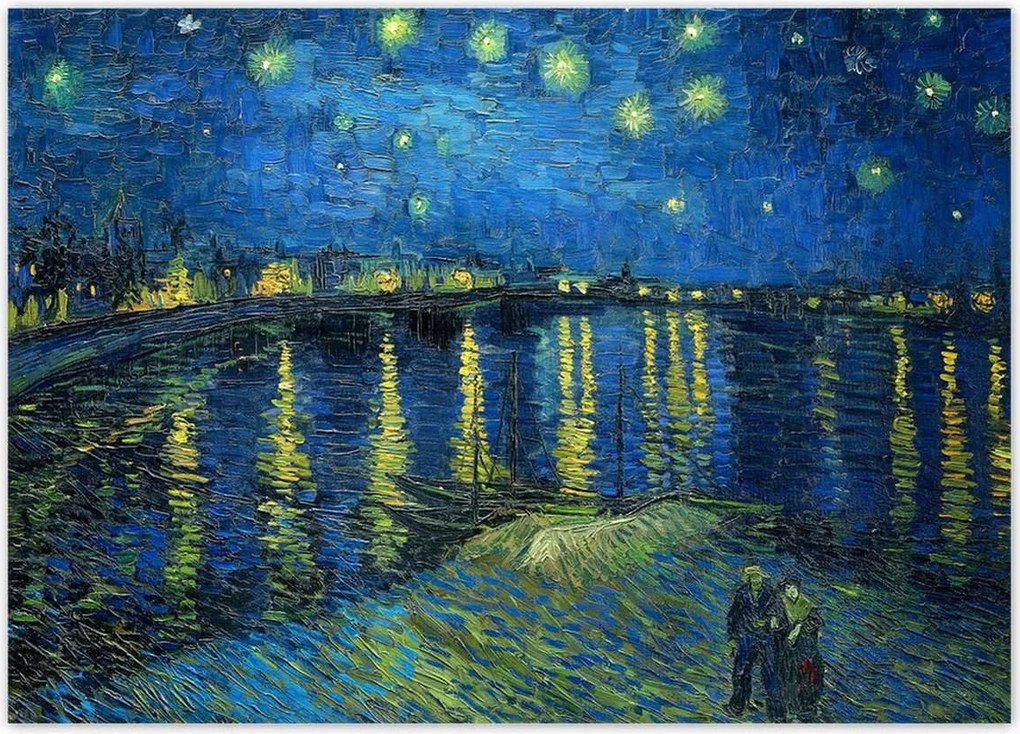 Poszterek 70x50 Csillagos éj a Rodan felett