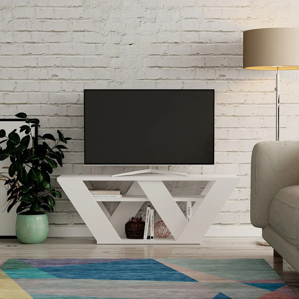 Pipralla White TV-állvány