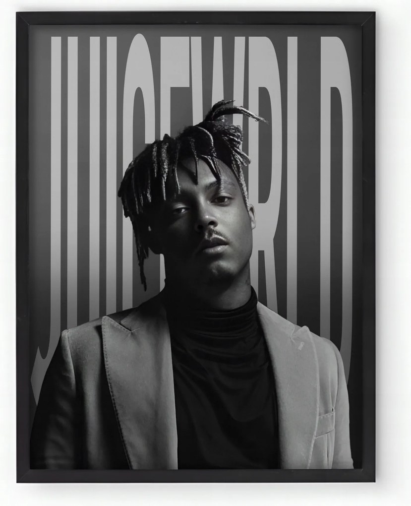 Juice Wrld keretes poszter Nappaliba 20x30 cm Ajándék ötlet