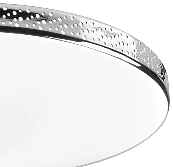 LED Fürdőszobai mennyezeti lámpa MOON LED/18W/230V króm IP44