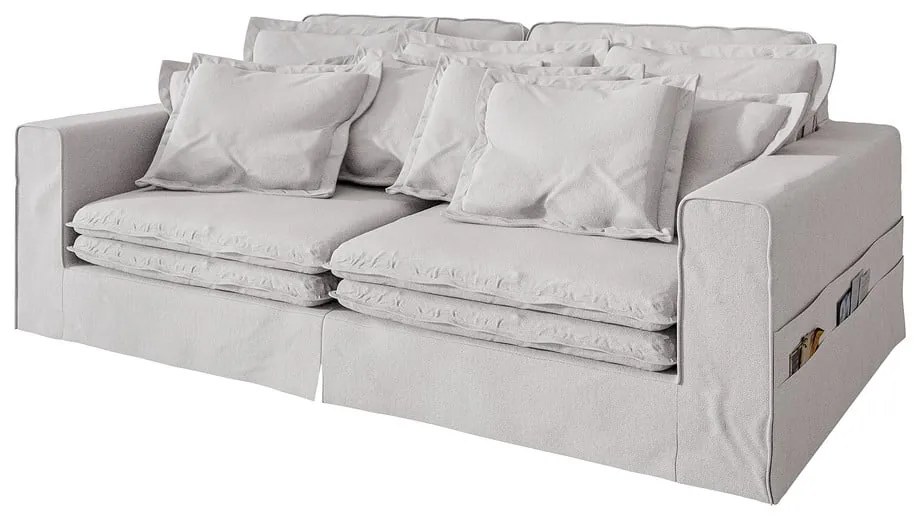 Fehér kanapé 236 cm Nora – Ropez