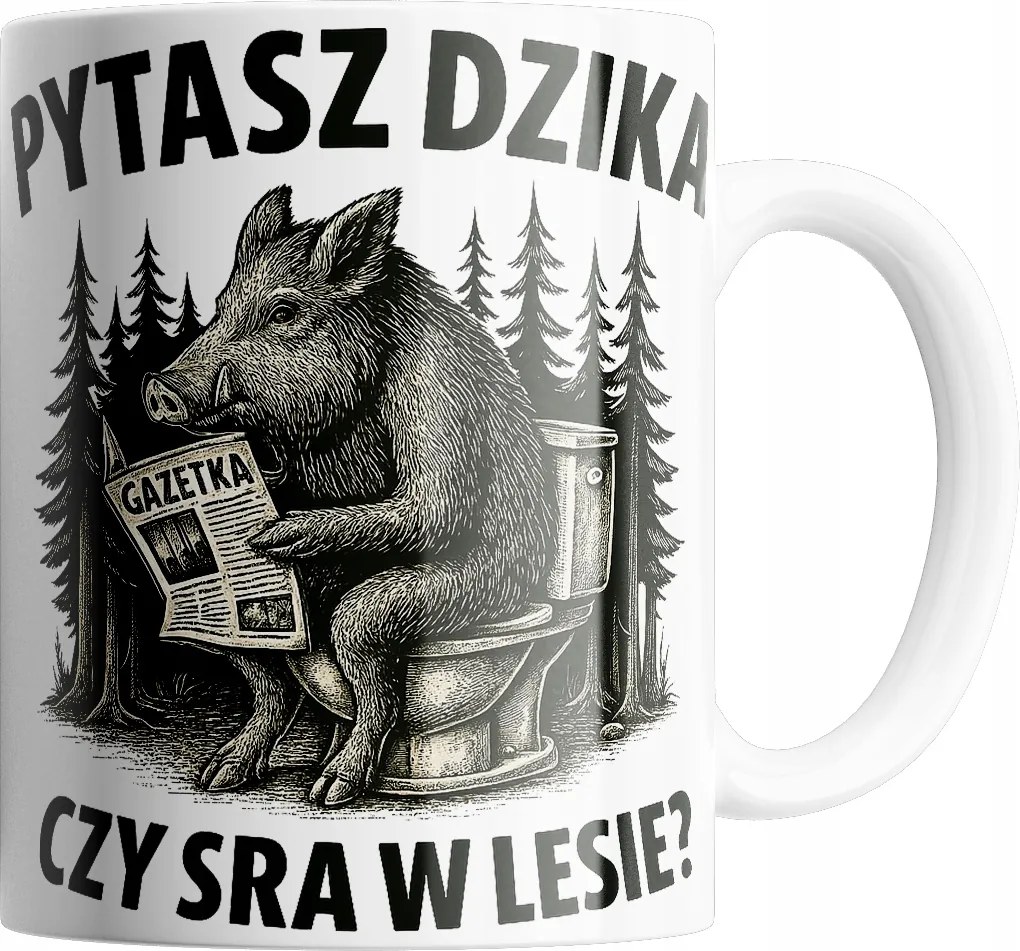 Bögre Vaddisznó Kiváló Minőség Ajándék Szöveg