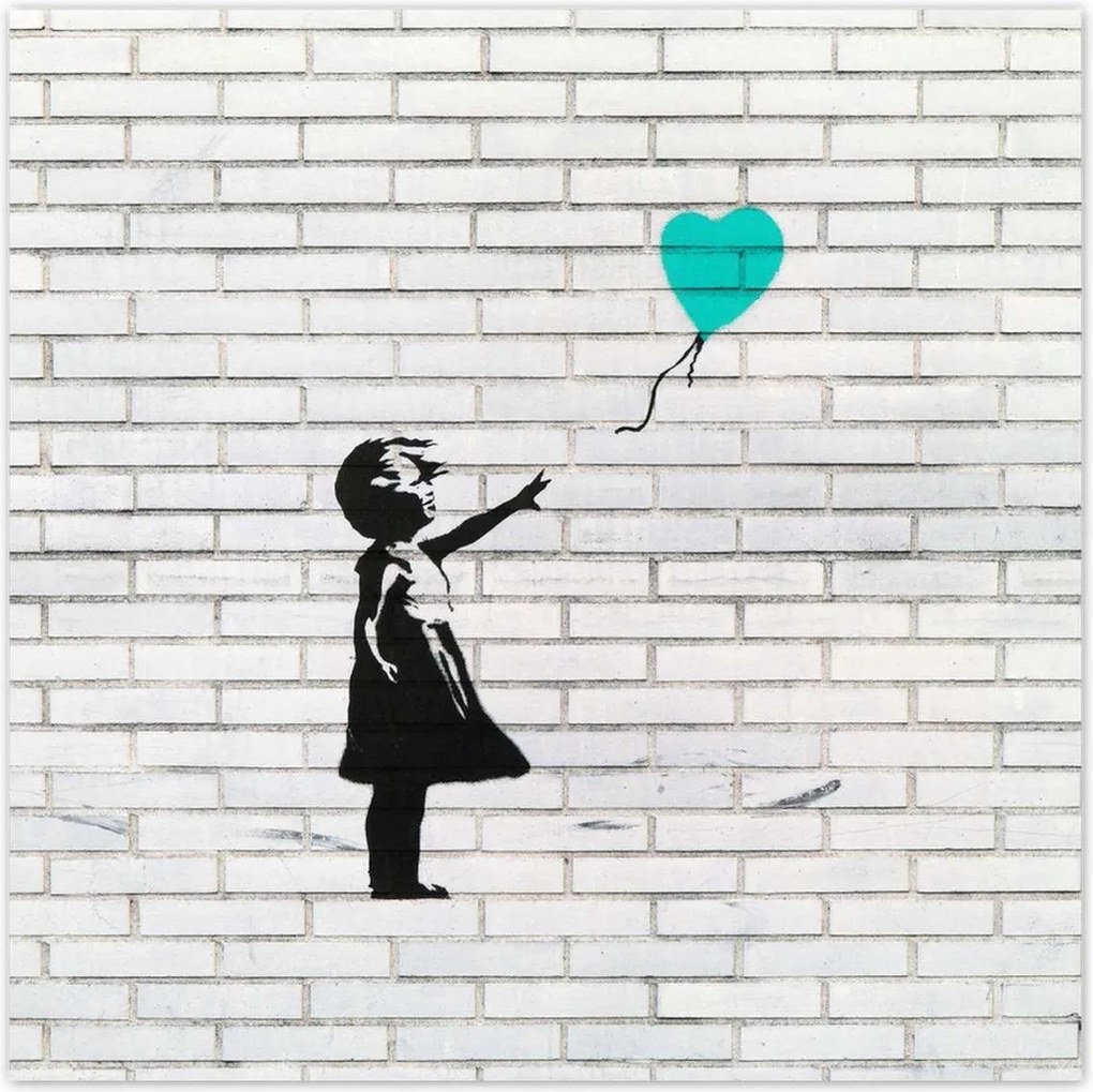 Poszterek 100x100 Banksy Graffiti