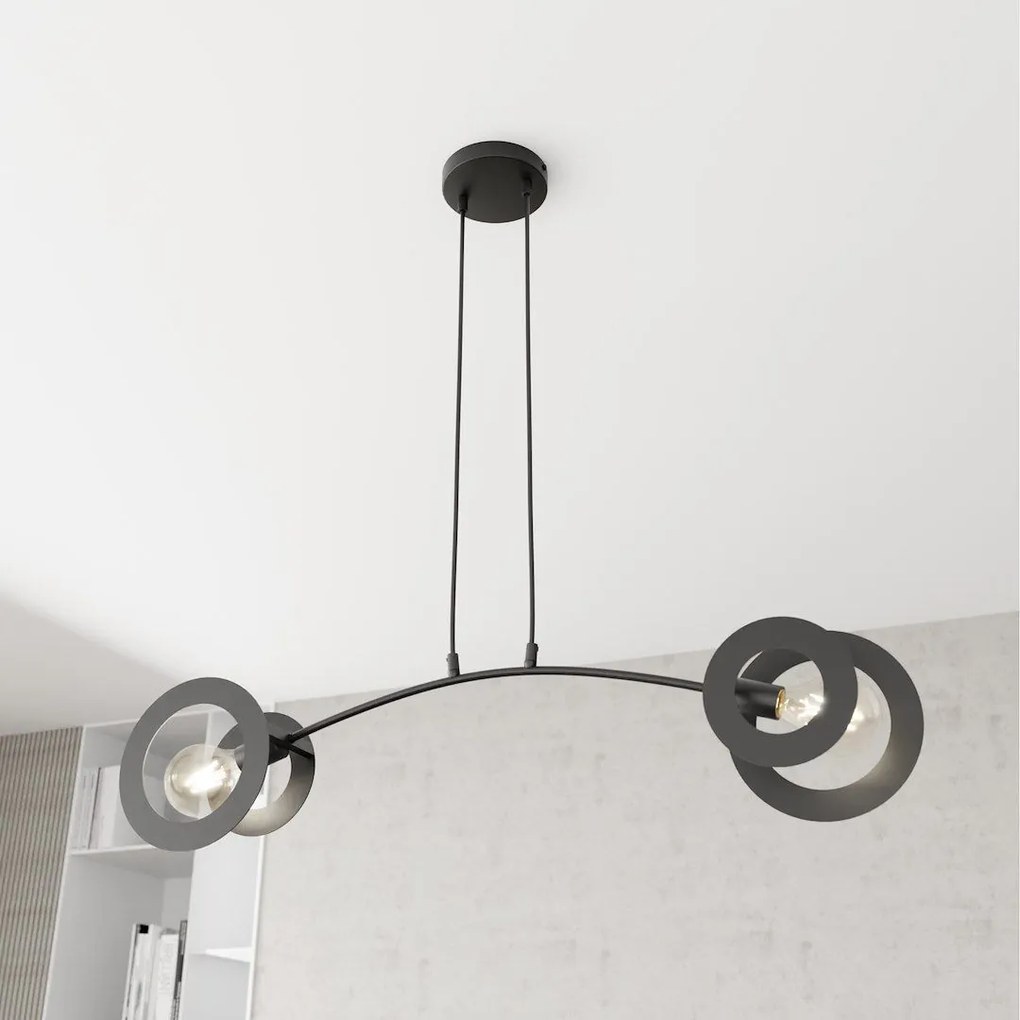 Emibig modern függeszték euforia fekete emi1413/2