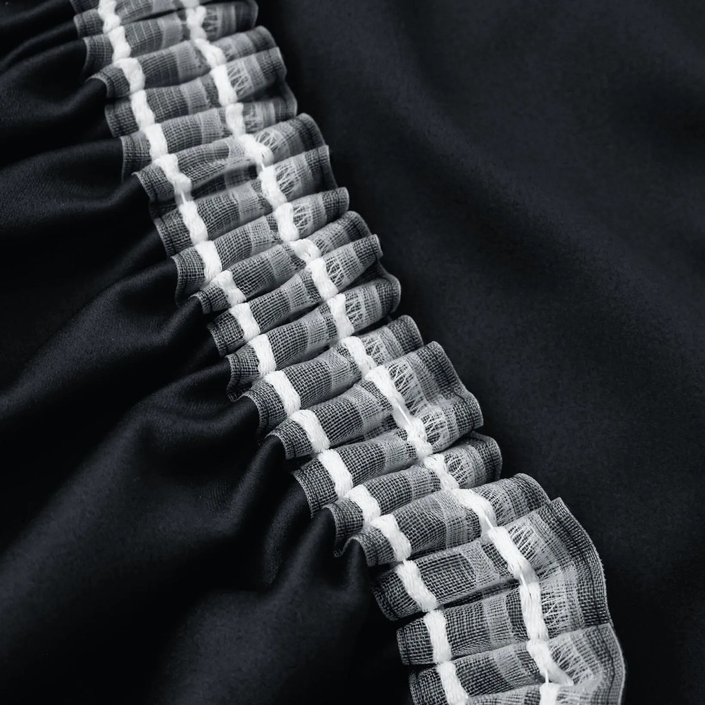 Goldea sötétítő függöny blackout - sötét antracit 140x270 cm