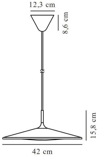 Nordlux - LED Dimmelhető csillár zsinóron BALANCE LED/230V