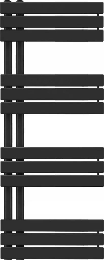 Fürdőszobai dekoratív létraradiátor Sophia 1180x500 matt fekete