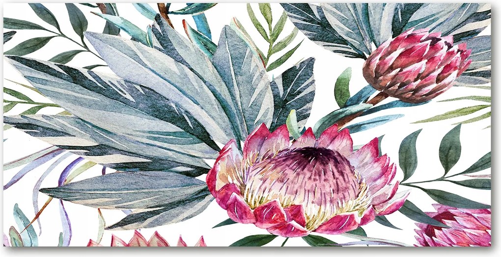 Protea konyhai üvegpanel 140x70 cm Ragasztó