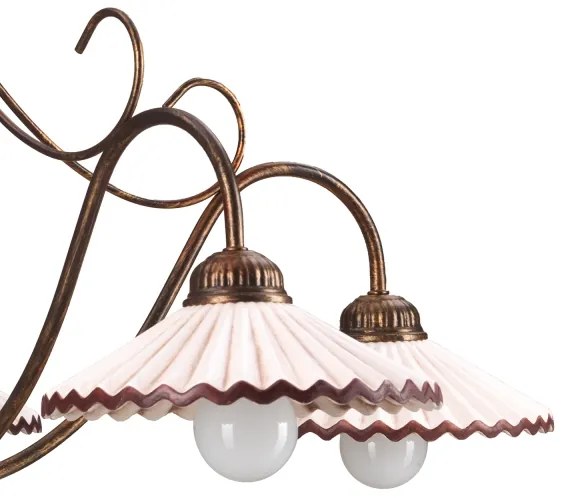 ONLI - Csillár láncon ROSINA 5xE14/6W/230V