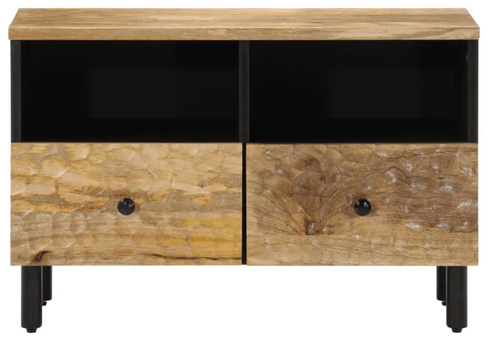 tömör mangófa TV-szekrény 70 x 33 x 46 cm