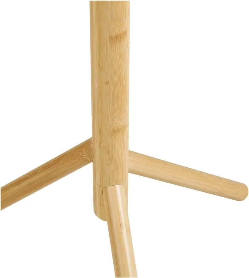 Natúr színű bambusz fogas ø 50x163 cm Wanaka – House Nordic