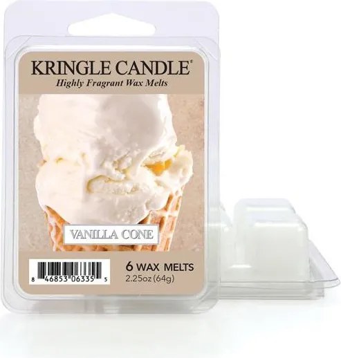 Vanilla Cone Kringle Candle illatosított viasz 64 gramm