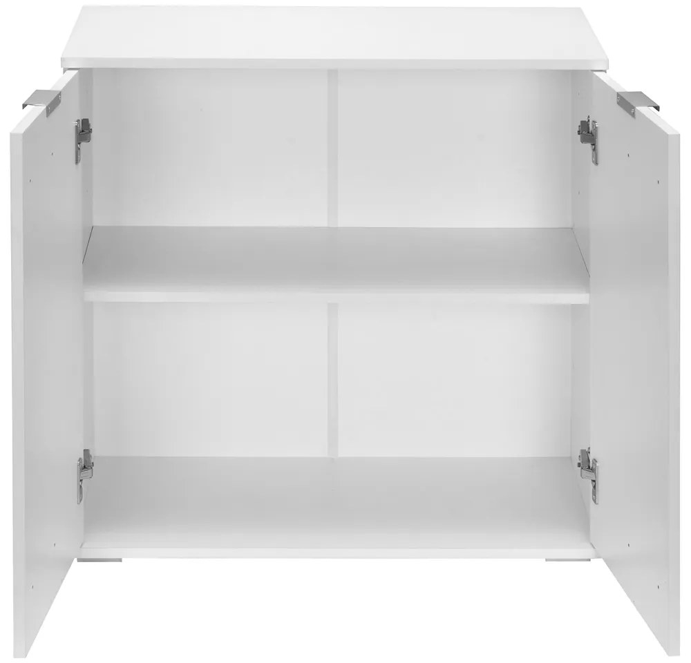 Casaria® Fehér szekrény 2 ajtóval - DB111 típus