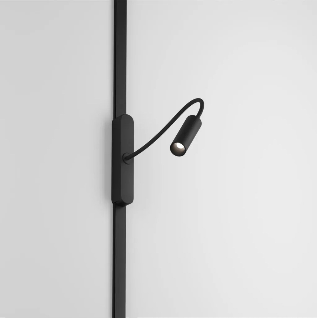 DK/EU-5343-BK Slim magnetic track light AIR SPOT, 2W, 4000K, black color — DK/EU-5343-BK