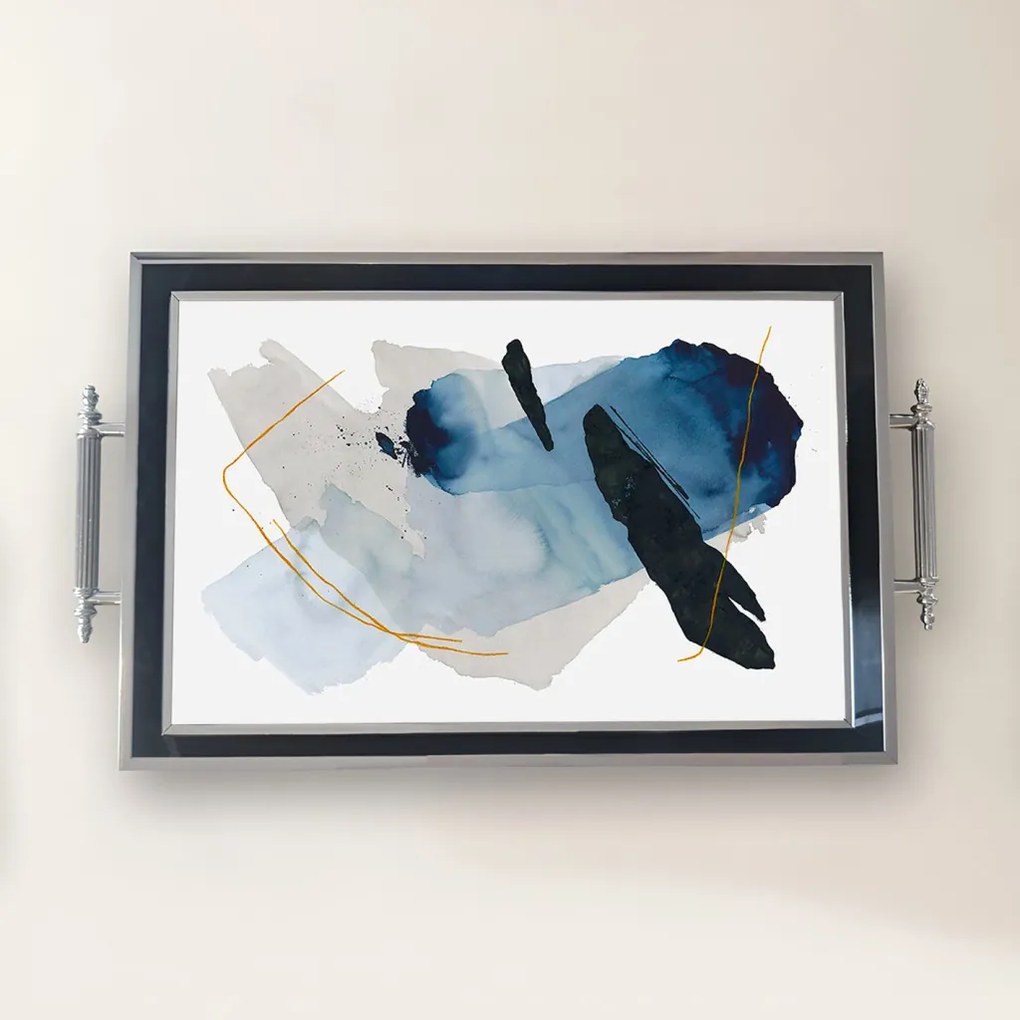 Üveg tálca, 38×24 cm – TPG1