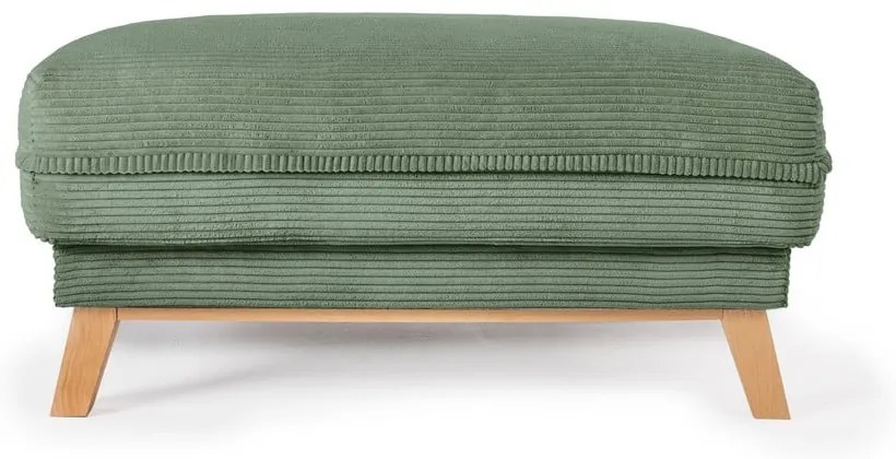 Világoszöld kordbársony lábtartó Tori – Bonami Selection