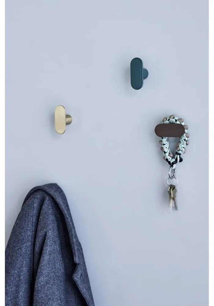 Aranyszínű fali fém akasztó Piccolo – Hübsch