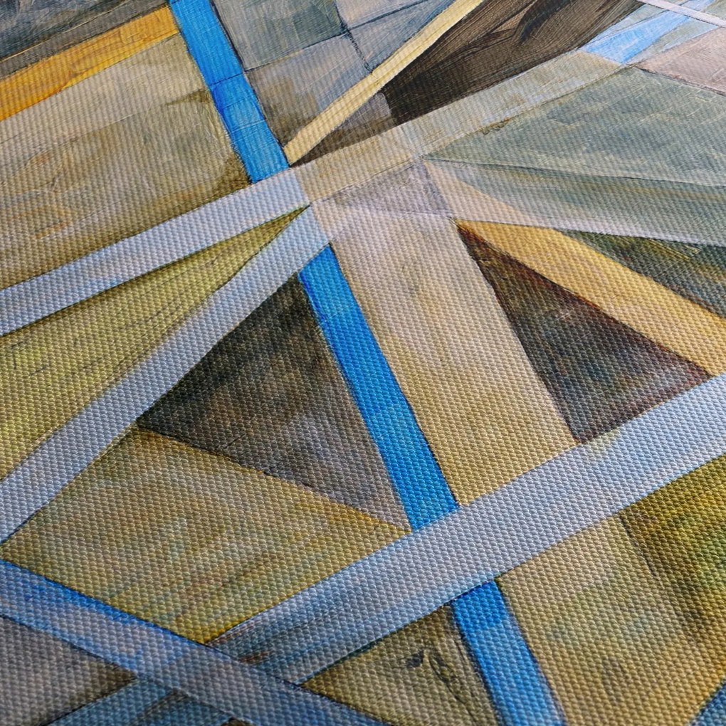 Kép - Absztrakció (120x50 cm)