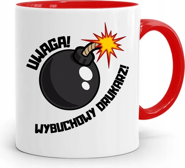 Nyomtató Piros Bögre Születésnapi Ajándék fényképes nyomtatással