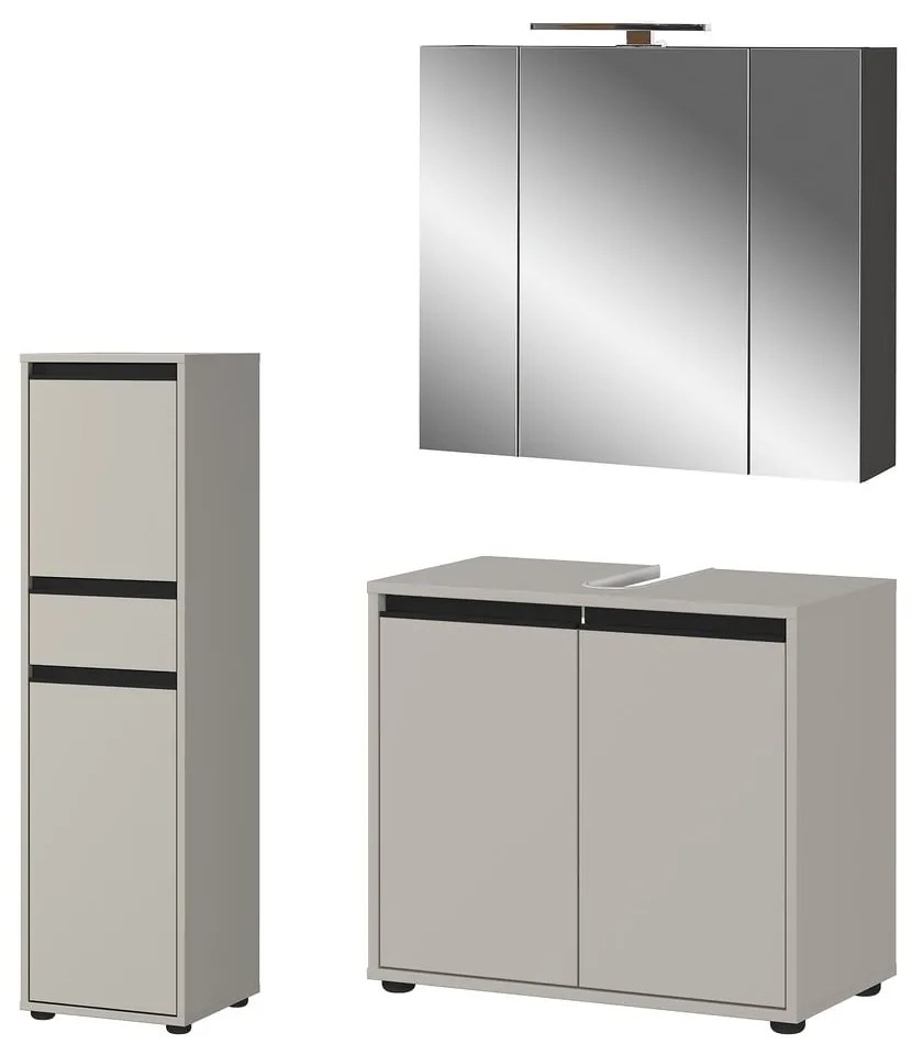 Szürke fürdőszoba bútor szett Lemont – Germania
