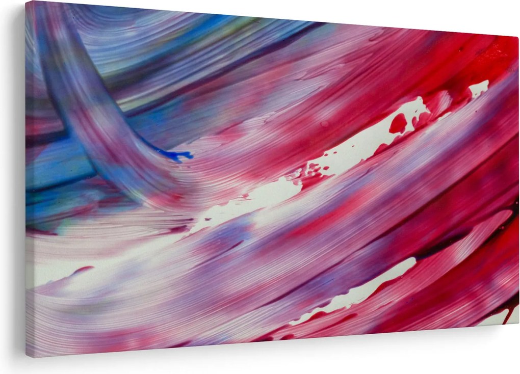 Kép - rózsaszínes kék szín (90x60 cm)