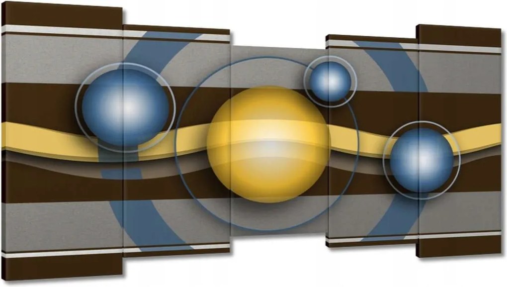 Festmények 150x80 Divatos gömbök Absztrakt