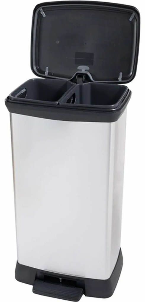 Curver DECO BIN pedálos kuka, 23 + 23 l