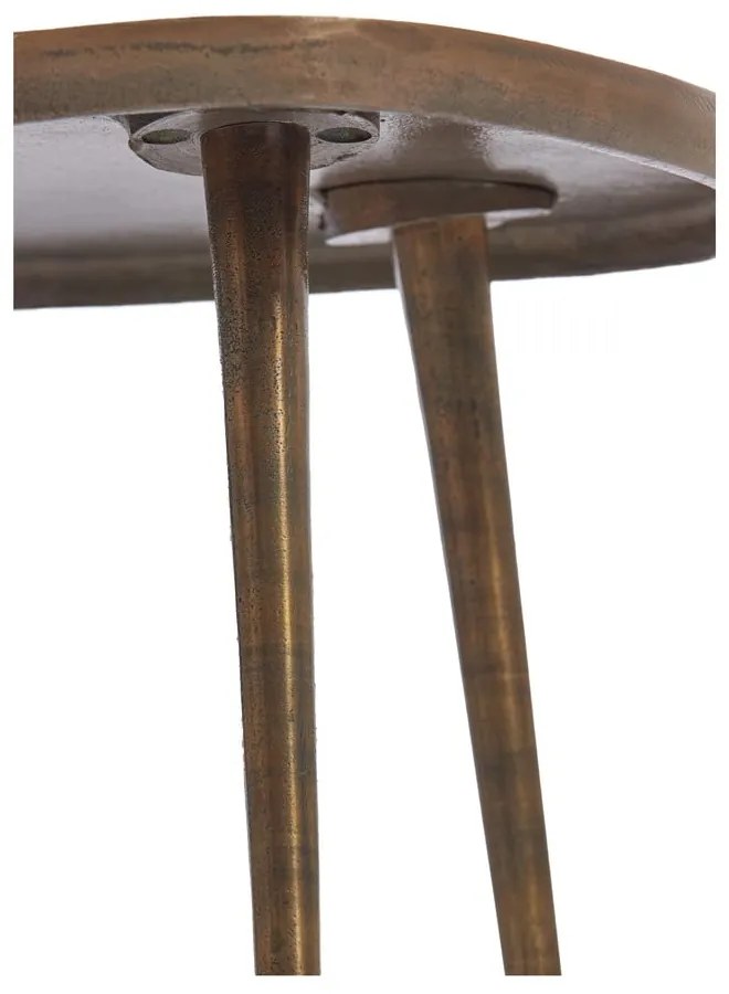 Fém tárolóasztal 32x48 cm Puno – Light & Living