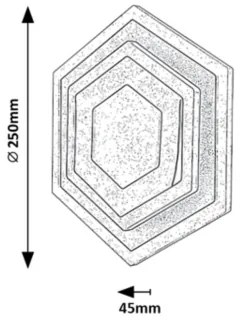 Rabalux 71113 - LED Mennyezeti lámpa BITSI LED/23W/230V 3000/6000K
