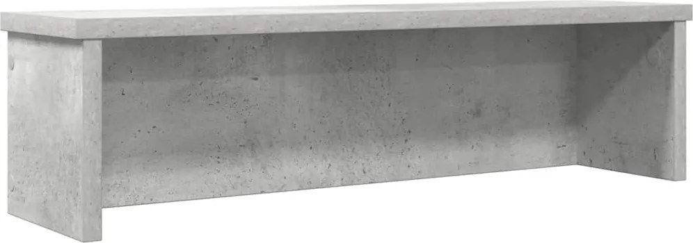 vidaXL konyhai állvány rakodható beton szürke 60x15x16 cm Gépelt fa