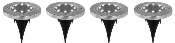 Globo 33414-4 - 4x LED napelemes lámpa LED/0,1W/3V IP44 készlet