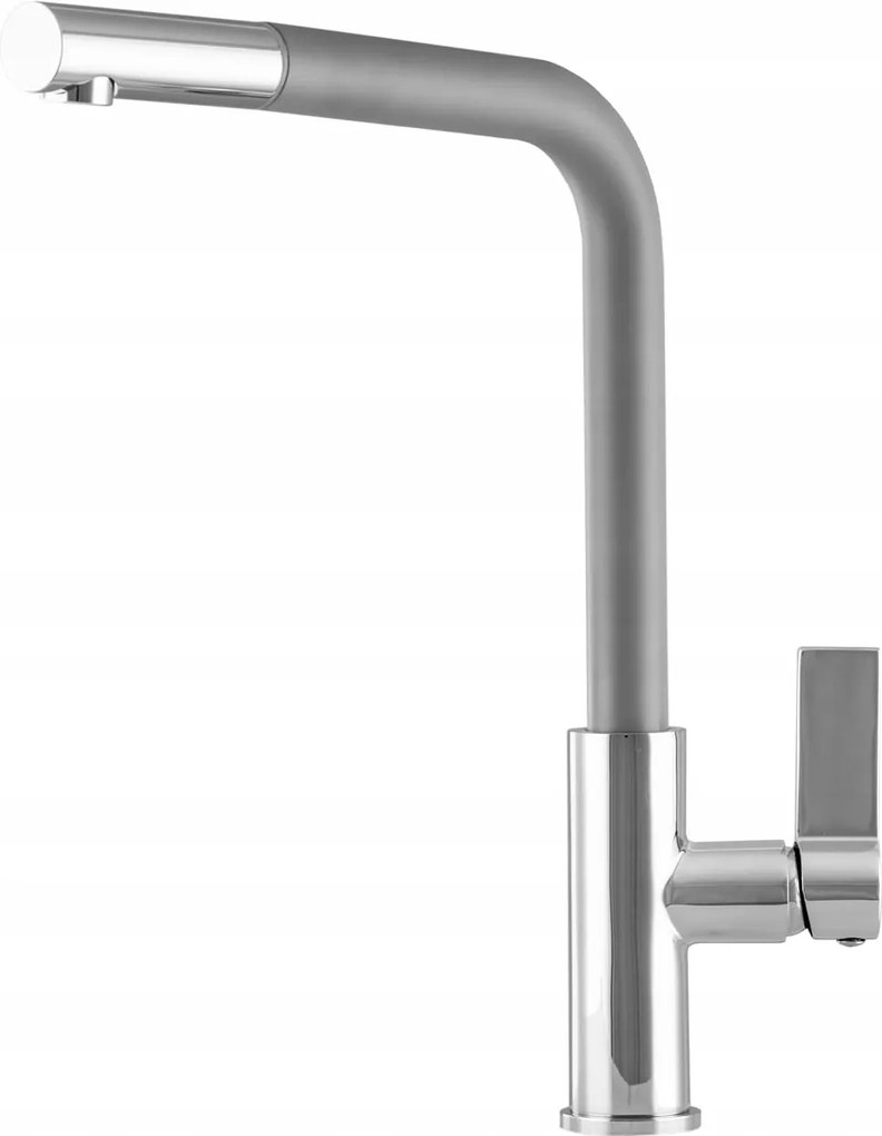 Konyhai csaptelep Side szürke kihúzható kifolyócső Gamma