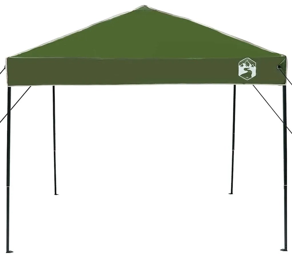 Pop-up napernyő sátor Zöld 250 x 250 cm szövet