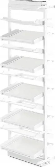 Kihúzható Kosár Szekrény Cipőspolc Symphony 10P Fehér P1 WB-681 L-500
