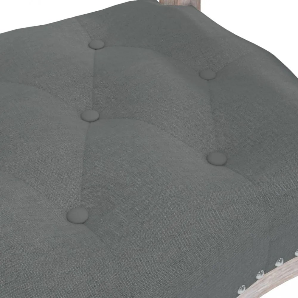 sötétszürke szövetpad 110x45x60 cm