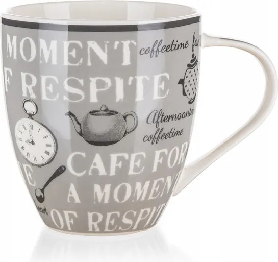 Kerámia bögre Respite óra nagy kapacitás 500 ml