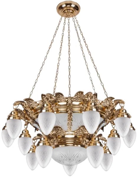 Kemar OW150 - OURO EAGLE csillár 15xE27/60W + 6xE27/100W, 230V