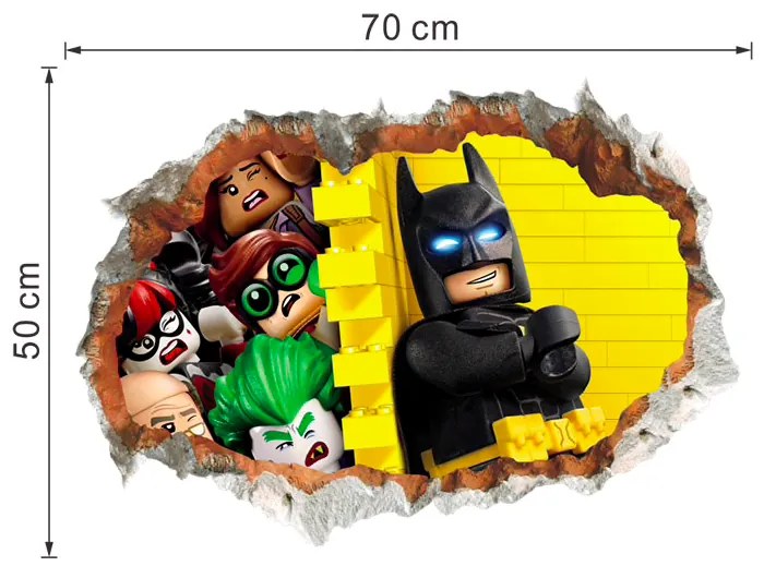 PIPPER | Falmatrica "LEGO Batman 2" 50x70cm
