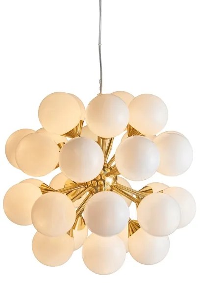 Endon 76499 - OSCAR kábeles csillár 28xG9/18W/230V aranyszínű